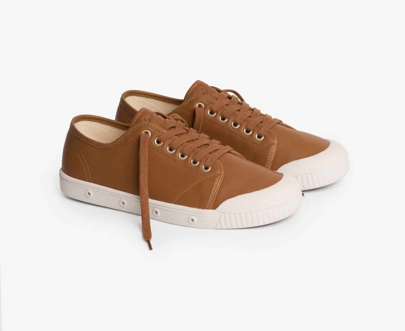 Basket Spring Court G2 Sheepskin Marron Homme | SPA-24864397